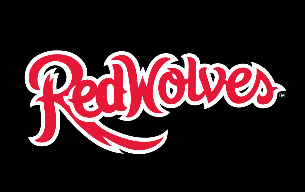 Florence Red Wolves 2015-Pres Wordmark Logo v3 iron on heat transfer